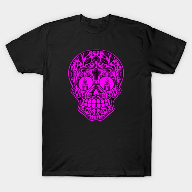 HomeSchoolTattoo SugarSkull T-Shirt by HomeSchoolTattoo